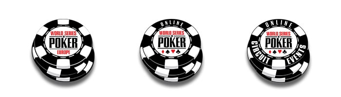world series of poker logos