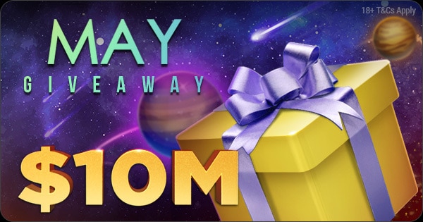$10,000,000 May Cash Giveaway 2023 & Promotions | GGPoker.com